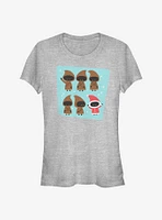 Star Wars Jawas Holiday Stack Girls T-Shirt