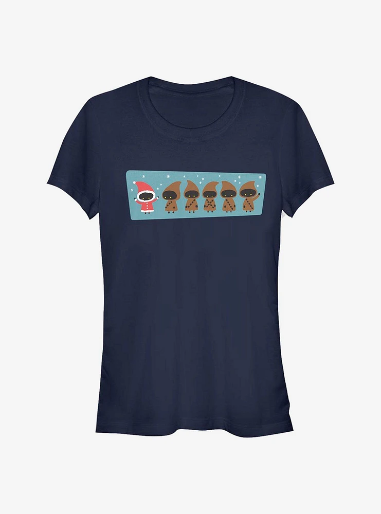 Star Wars Jawas Lineup Holiday Girls T-Shirt
