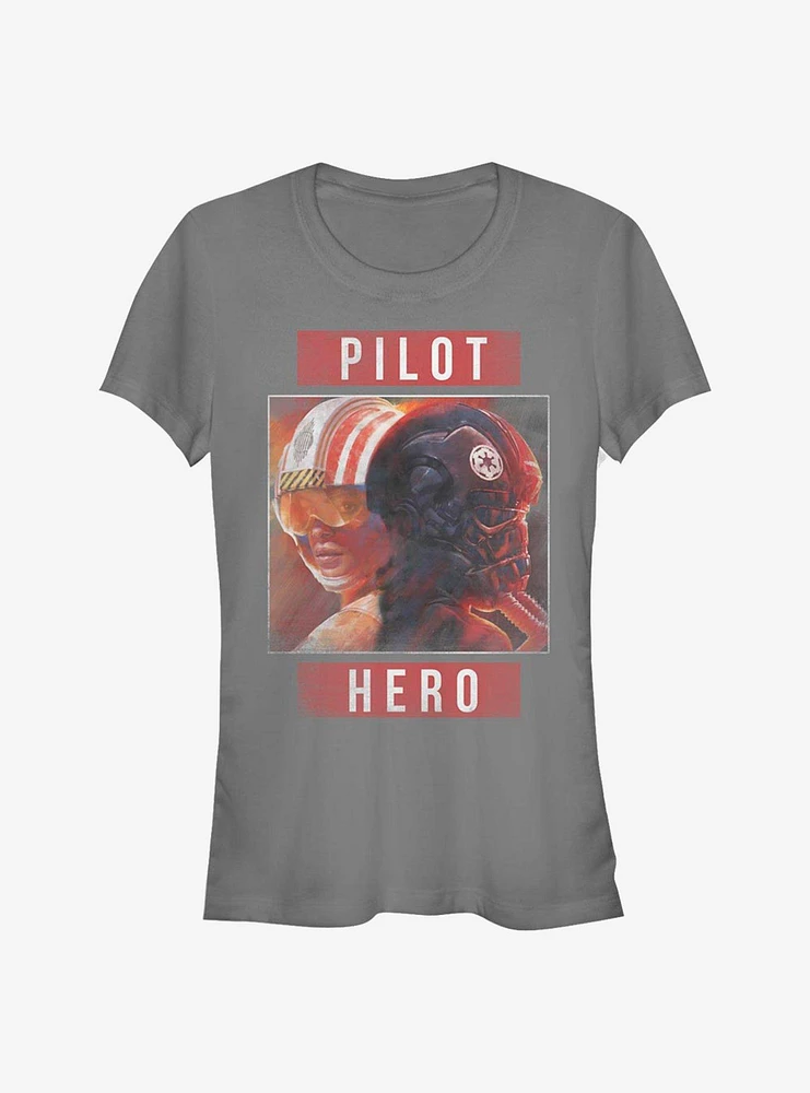 Star Wars Pilot Hero Girls T-Shirt