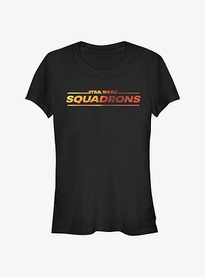 Star Wars Squadrons Logo Girls T-Shirt