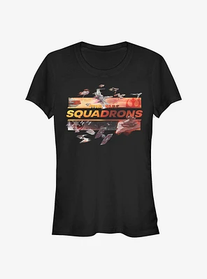 Star Wars Squadrons Ships Girls T-Shirt