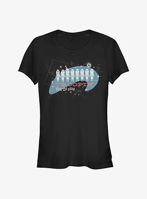 Star Wars Troopin Thru The Snow Girls T-Shirt