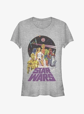 Star Wars Vintage Girls T-Shirt