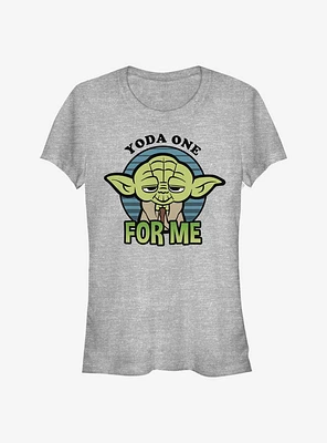 Star Wars Yoda One For Me Girls T-Shirt