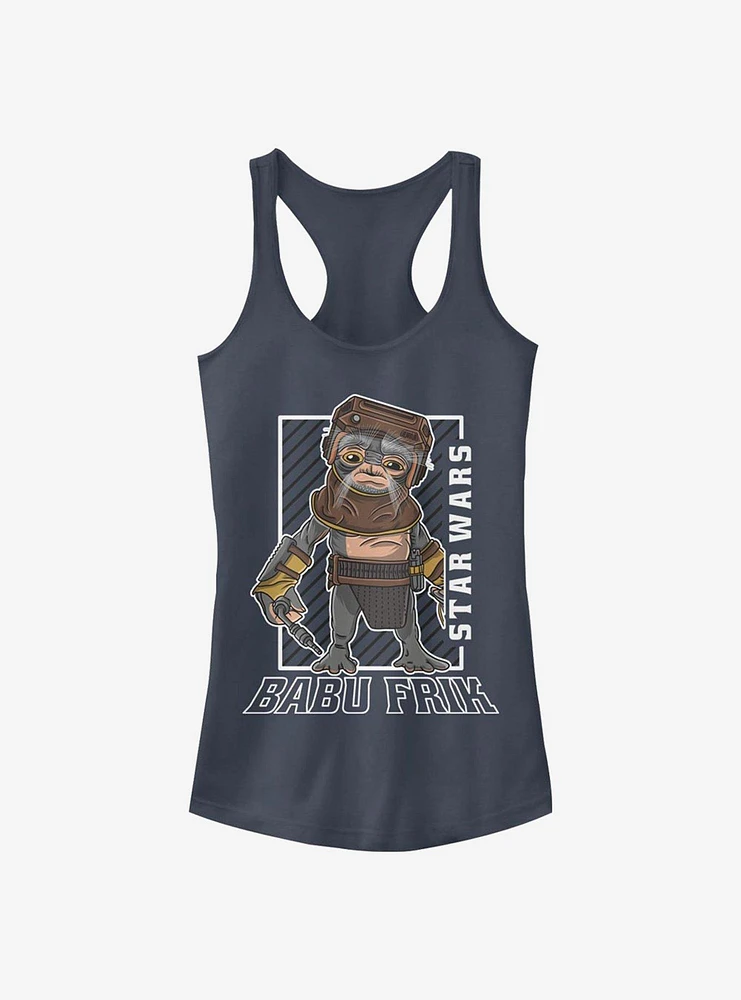 Star Wars Episode IX The Rise Of Skywalker Babu Frik Girls Tank Top