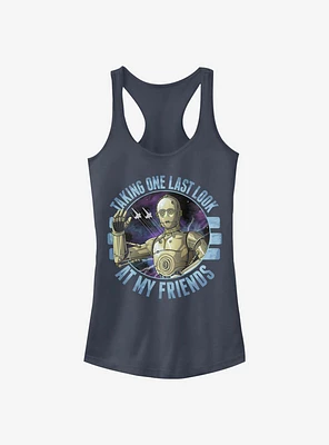 Star Wars: The Rise Of Skywalker Bye C-3PO Girls Tank