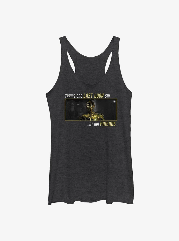 Star Wars: The Rise Of Skywalker Last Look Girls Tank Top