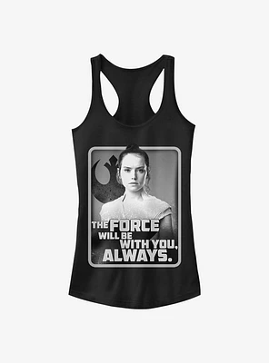Star Wars: The Rise Of Skywalker With You Rey Girls Tank Top