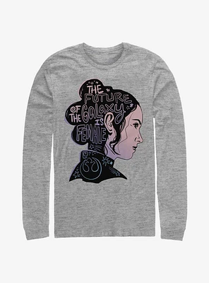 Star Wars: The Rise Of Skywalker Female Future Silhouette Long-Sleeve T-Shirt