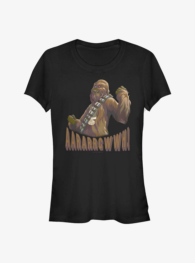 Star Wars: The Rise Of Skywalker Medal For Chewy Girls T-Shirt