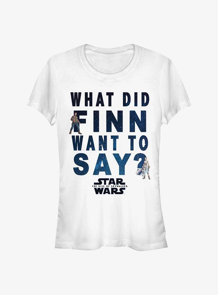 Star Wars: The Rise Of Skywalker What Finn Girls T-Shirt