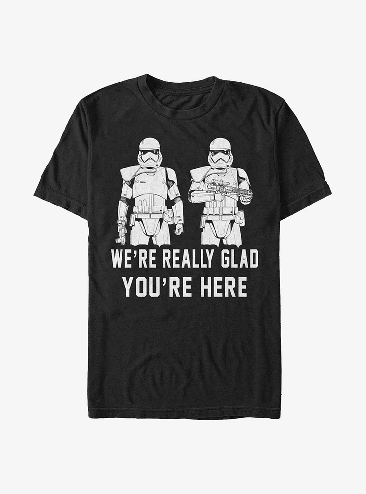 Star Wars: The Rise Of Skywalker So Glad Troopers T-Shirt