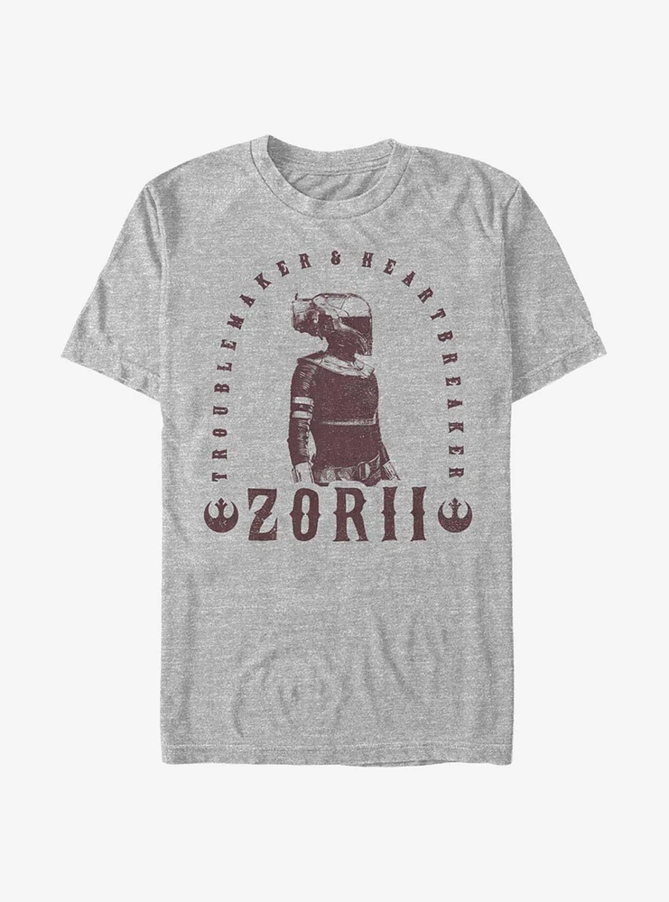 Star Wars: The Rise Of Skywalker Troublemaker Zorii T-Shirt