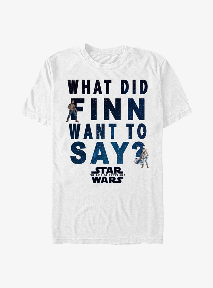 Star Wars: The Rise Of Skywalker What Finn T-Shirt