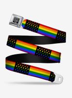 American Pride Flag Seatbelt Belt