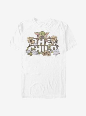 Star Wars The Mandalorian Flower Child T-Shirt