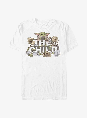 Star Wars The Mandalorian Flower Child T-Shirt