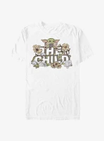 Star Wars The Mandalorian Flower Child T-Shirt