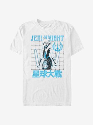 Star Wars: The Clone Wars Ahsoka Jedi Knight Tanos Tanto T-Shirt