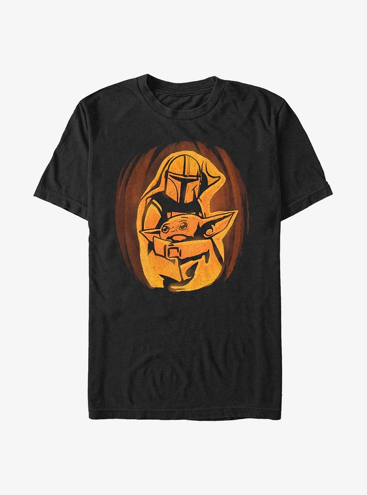 Star Wars The Mandalorian Child Pumpkin T-Shirt