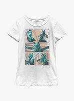 Star Wars: The Clone Wars Ahsoka Panels Youth Girls T-Shirt
