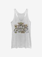 Star Wars The Mandalorian Flower Child Womens Tank Top