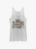 Star Wars The Mandalorian Flower Child Womens Tank Top