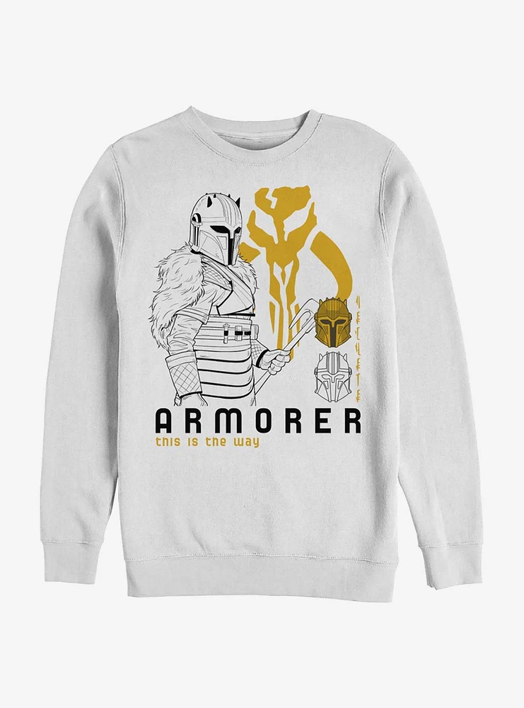 Star Wars The Mandalorian Armorer This Is Way Sweatshirt