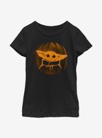 Star Wars The Mandalorian Child Pumpkin Carving Youth Girls T-Shirt
