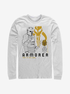 Star Wars The Mandalorian Armorer This Is Way Long-Sleeve T-Shirt