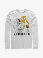 Star Wars The Mandalorian Armorer This Is Way Long-Sleeve T-Shirt