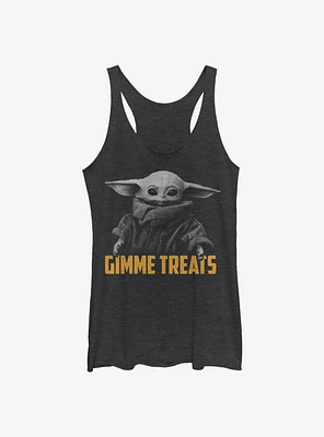 Star Wars The Mandalorian Child Gimmie Treats Womens Tank Top