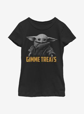 Star Wars The Mandalorian Child Gimmie Treats Youth Girls T-Shirt