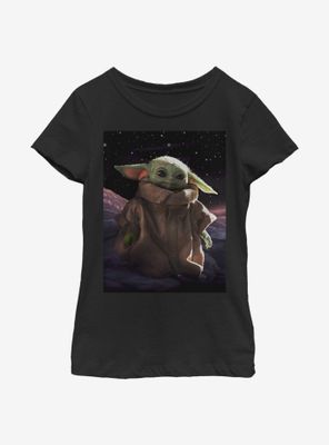 Star Wars The Mandalorian Child Space Youth Girls T-Shirt