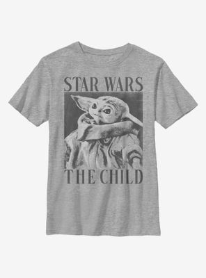 Star Wars The Mandalorian Child Up Close Youth T-Shirt