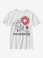 Star Wars The Mandalorian Incinerator Trooper Youth T-Shirt