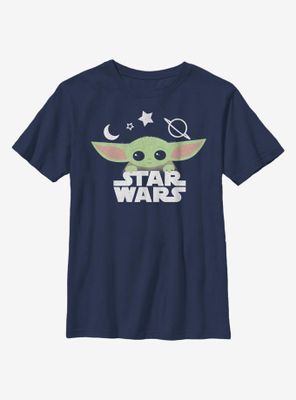 Star Wars The Mandalorian Child Cute Stars Youth T-Shirt
