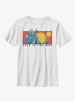 Star Wars The Mandalorian This Is Way Sun Youth T-Shirt