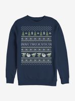 Star Wars The Mandalorian Child Merry Fore Ugly Sweater Sweatshirt