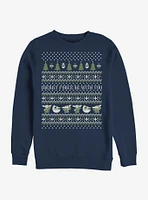 Star Wars The Mandalorian Child Merry Fore Ugly Sweater Sweatshirt
