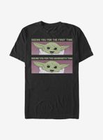 Star Wars The Mandalorian Child Seeing You T-Shirt