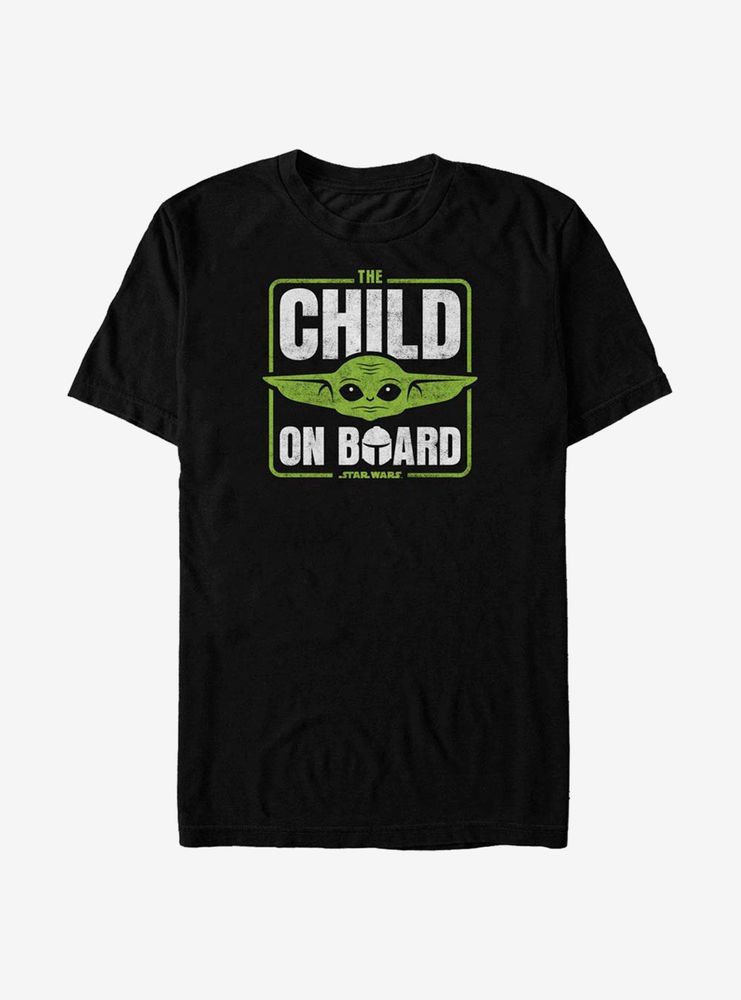 Star Wars The Mandalorian Child On Board T-Shirt