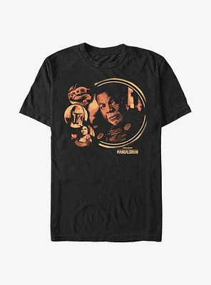 Star Wars The Mandalorian Greef Group T-Shirt