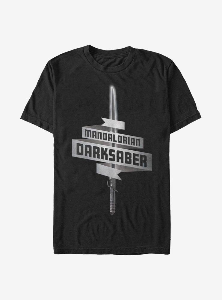 Star Wars The Mandalorian Darksaber T-Shirt