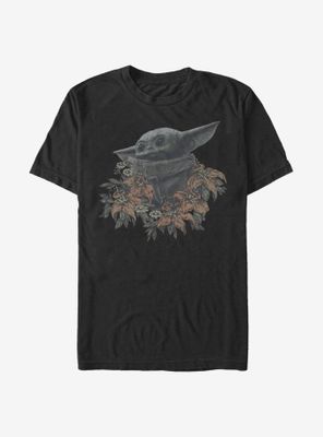 Star Wars The Mandalorian Child Flowers T-Shirt