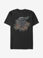 Star Wars The Mandalorian Child Flowers T-Shirt