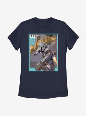 Star Wars The Mandalorian Flight Poster Women T-Shirt