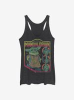 Star Wars The Mandalorian Child Poster Womens Tank Top