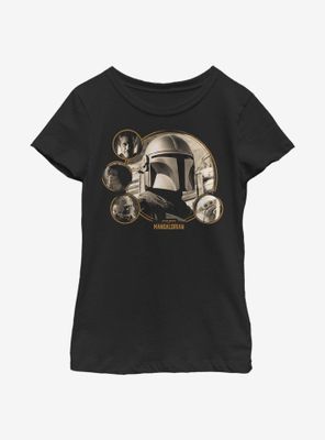 Star Wars The Mandalorian Mandomon Epi Mando Youth Girls T-Shirt