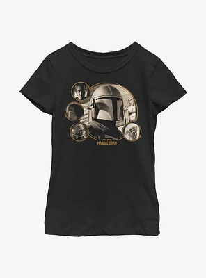 Star Wars The Mandalorian Mandomon Epi Mando Youth Girls T-Shirt
